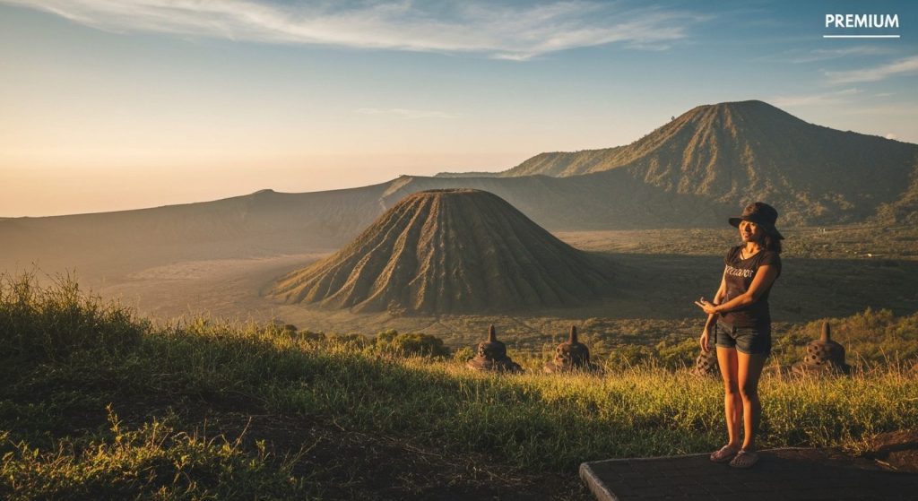 budget java overland tour from bali — Photorealistic editorial travel photograph relevant to: An honest planning and inf